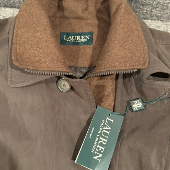Lauren Ralph Lauren Edgar Rain Resistant Removable Liner Coat Size Small 46R - Picture 1 of 13